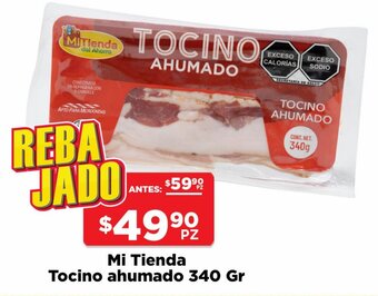 HEB Mi Tienda Tocino Ahumado 340g oferta