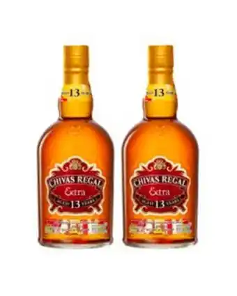 2 whisky chivas regal extra 750ml