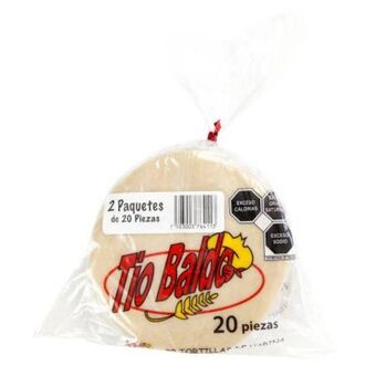 Sam's Club Tortillas de harina crudas tio baldo paquete doble oferta