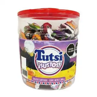 Paleta tutsi sustos especiales de halloween 1300 g