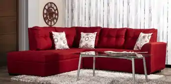 Muebles Dico Sala modular izquierda dali rojo oferta