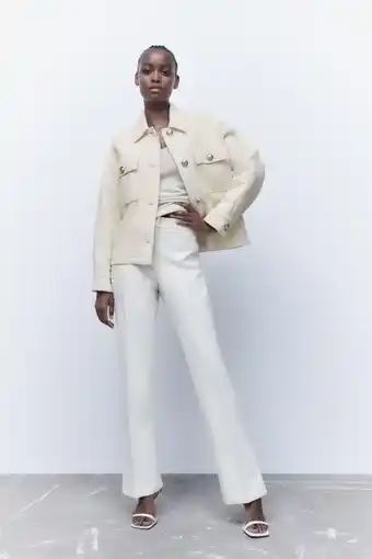 ZARA Cazadora acolchada botones dorados oferta