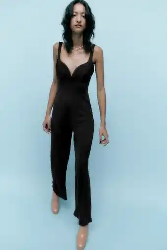 ZARA Mono escote corazón oferta