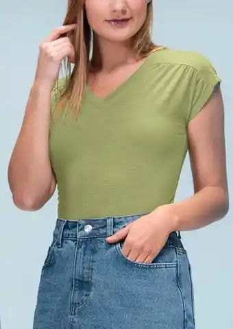 Andrea Playera verde 3074527 oferta