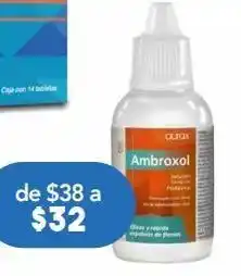 Ambroxol 7.5 mg aurax 30 ml solución frasco gotero