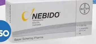 Farmacia San Pablo Nebido inyección 1 solución ampolleta undecanoato de testosterona 1000 mg oferta