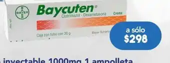Farmacia San Pablo Baycuten 30 g crema tubo clotrimazol 1 g dexametasona 0.04 g oferta