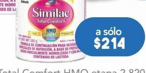 Farmacia San Pablo Similac total comfort etapa 2 fórmula infantil para niños de 1 a 3 años con hmo 360 g oferta