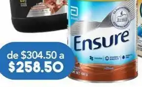 Farmacia San Pablo Ensure chocolate 400 g oferta