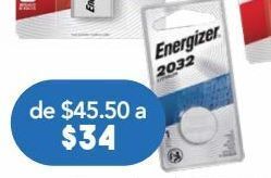 Energizer pilas botón 2032 1 pieza