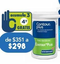 Farmacia San Pablo Contour plus diabetes tiras reactivas 50 piezas oferta