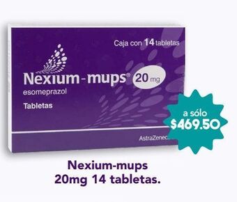 Farmacia San Pablo Nexium mups 14 tabletas caja oferta