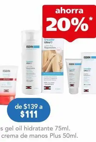 Farmacia San Pablo Isdin ureadin crema de manos plus 50 ml oferta