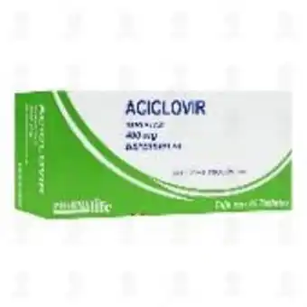 Farmacias Guadalajara Pharmalife aciclovir 400mg 35 tabletas pharmalife oferta