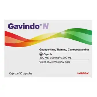 Sam's Club Gavindo n 300 mg/ 100 mg / 0.200 mg 30 cápsulas oferta