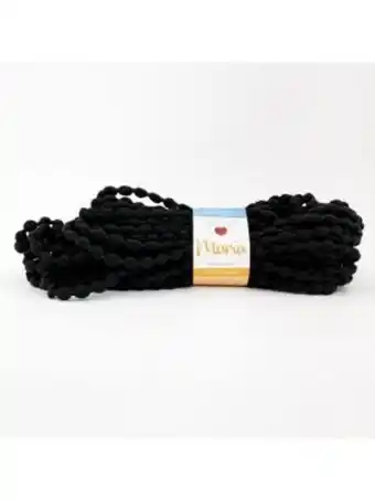 Modatelas Estambre abalorio-negro oferta