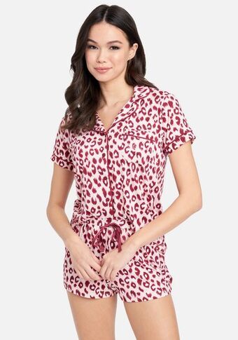 Bebe Notch collar short set oferta