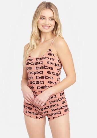 Bebe Bebe logo cami short set oferta