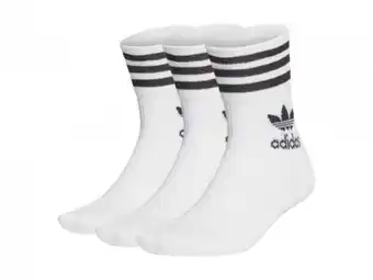 Calzzapato Adidas gd3575 originals white/black mid cut crw sck s-m-l-xl oferta