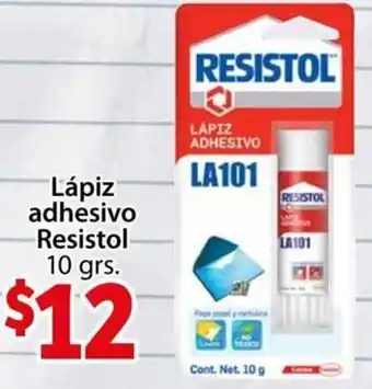 Lápiz Adhesivo Resistol 10g
