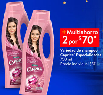 Variedad de Shampoo Caprice Especialidades 2x750ml