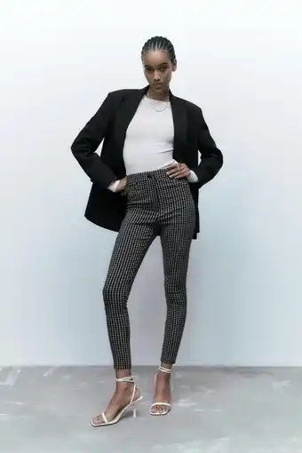 ZARA Leggings cuadro vichy oferta