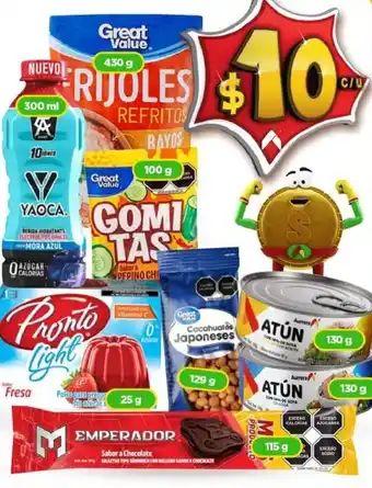 Bodega Aurrerá Yaoca, Pronto Light, Atún oferta