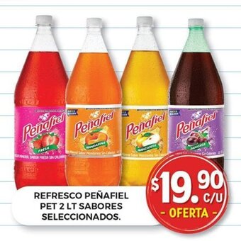 Refresco Peñafiel Pet 2lt Sabores Seleccionados