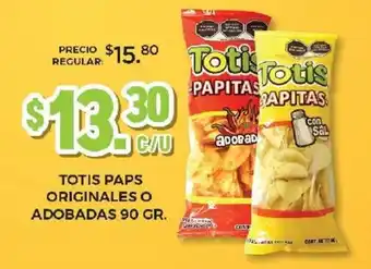 Totis Paps Originales o Adobadas 90g