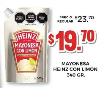 Mayonesa Heinz con Limón 340g