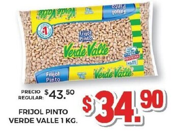 Frijol Pinto Verde Valle 1kg