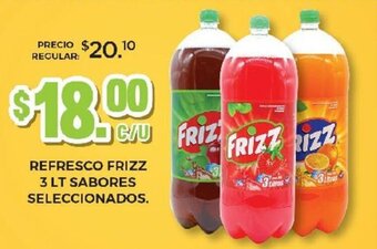 Refresco Frizz 3lt sabores seleccionados