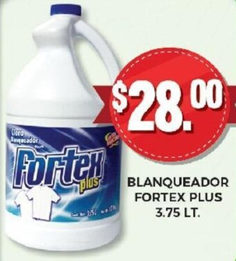 SuBodega Blanqueador Fortex Plus 3.75lt oferta