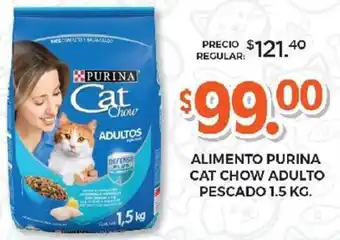 Alimento Purina Cat Chow Adulto Pescado 1.5kg
