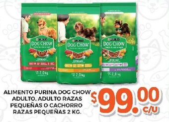 Alimento Purina Dog Chow Adulto, Adulto Razas Pequeñas o Cachorro Razas Pequeñas 2kg