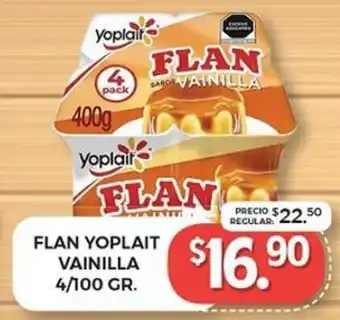 Flan Yoplait Vainilla 4/100g