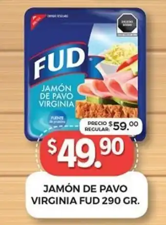 Jamón de Pavo Virginia FUD 290g