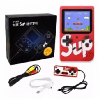 Super consola portatil retro 400 juegos con control remoto sup