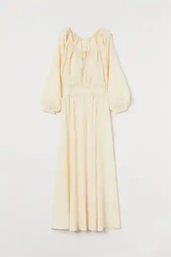 Vestido largo mezcla lyocell