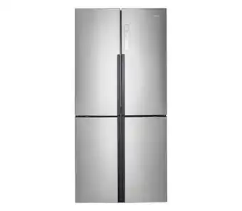 Refrigerador french door haier hqm458bknss0 17 pies acero inoxidable