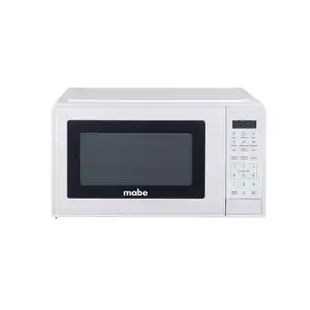 Mueblería Villarreal Horno de microondas mabe .07 blanco oferta