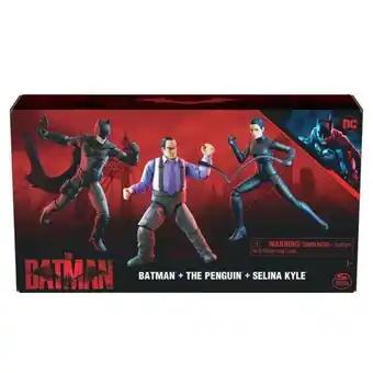 Juguetrón Spin master batman la película figuras 3 pack 4pulgadas 6061618 oferta