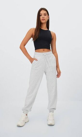 Stradivarius Pantalón jogger felpa oferta