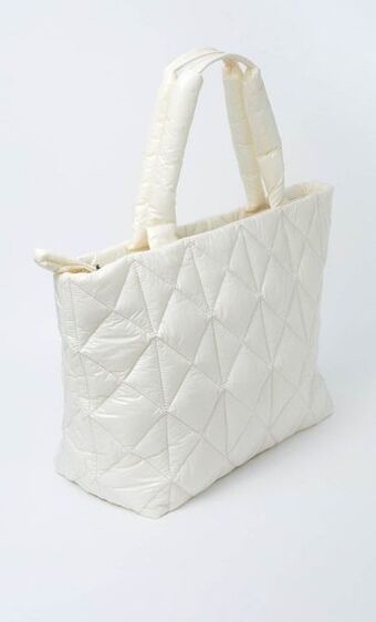 Stradivarius Bolso shopper acolchado oferta