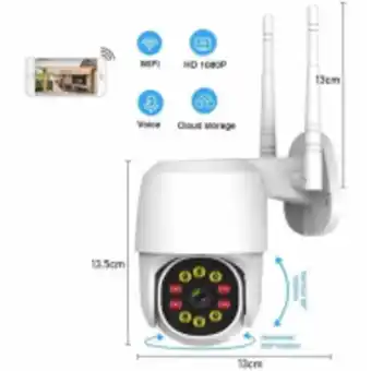 Fandeal Cámara de seguridad wifi hd 1080p c/con alarmaa ip oferta