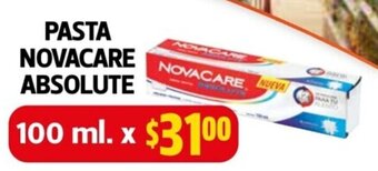Farmacias Guadalajara Pasta Novacare Absolute 100ml oferta