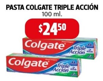 Farmacias Guadalajara Pasta Colgate Triple Acción 100ml oferta