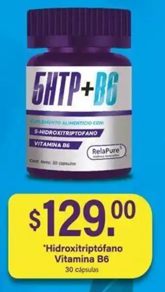 Farmacias Similares Hidroxitriptófano Vitamina B6 30 cápsulas oferta