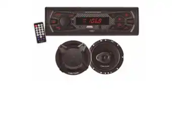 Paq.(autoestereo/bocinas) atomic audio pksilver300