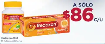 Farmacias del Ahorro Redoxon AOX 10 tabletas oferta